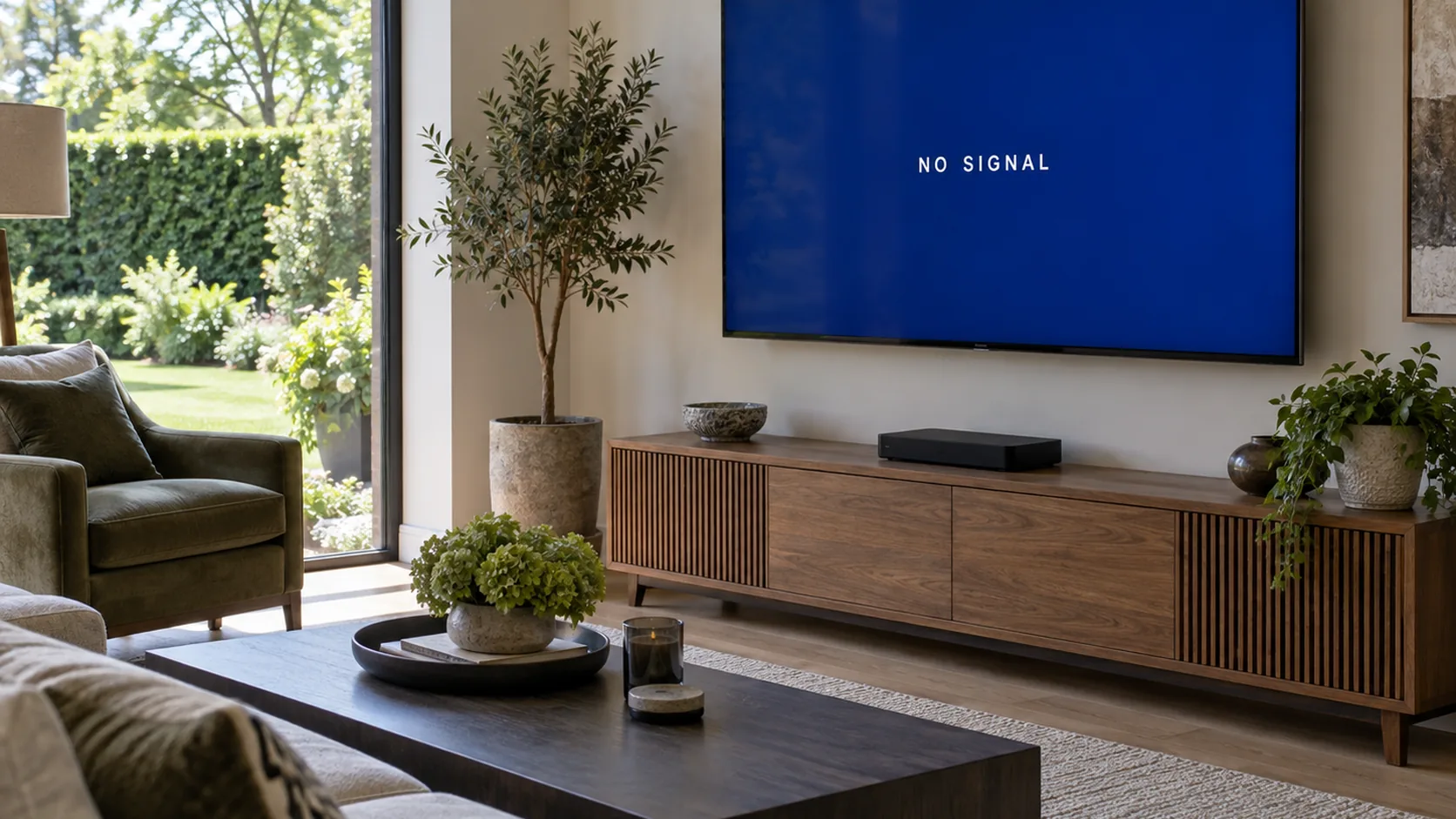 Decoder showing a signal error